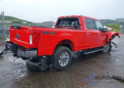 2017 Ford F-250 Xlt from USA, damaged, VIN 1FT7W2B60HEE54869